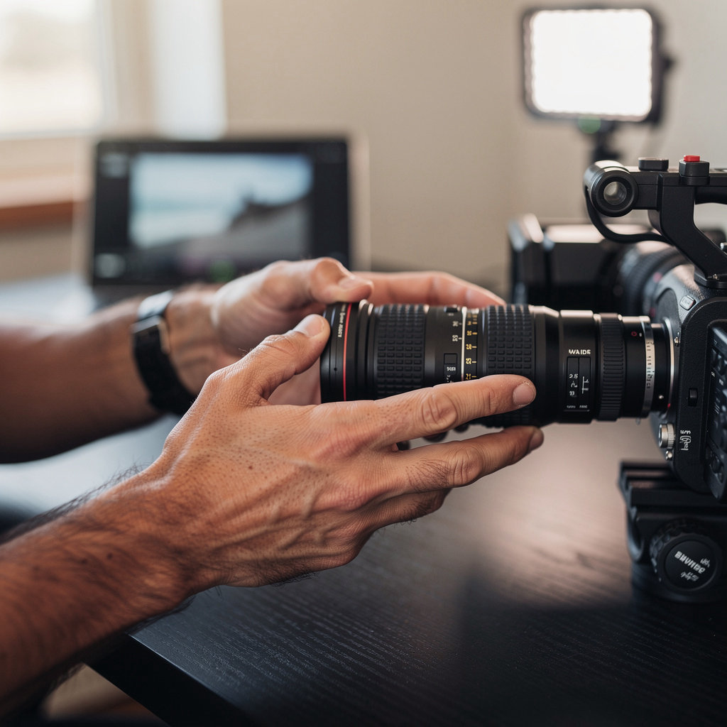 Pacific Video Productions team collaborating on professional video production and web development services